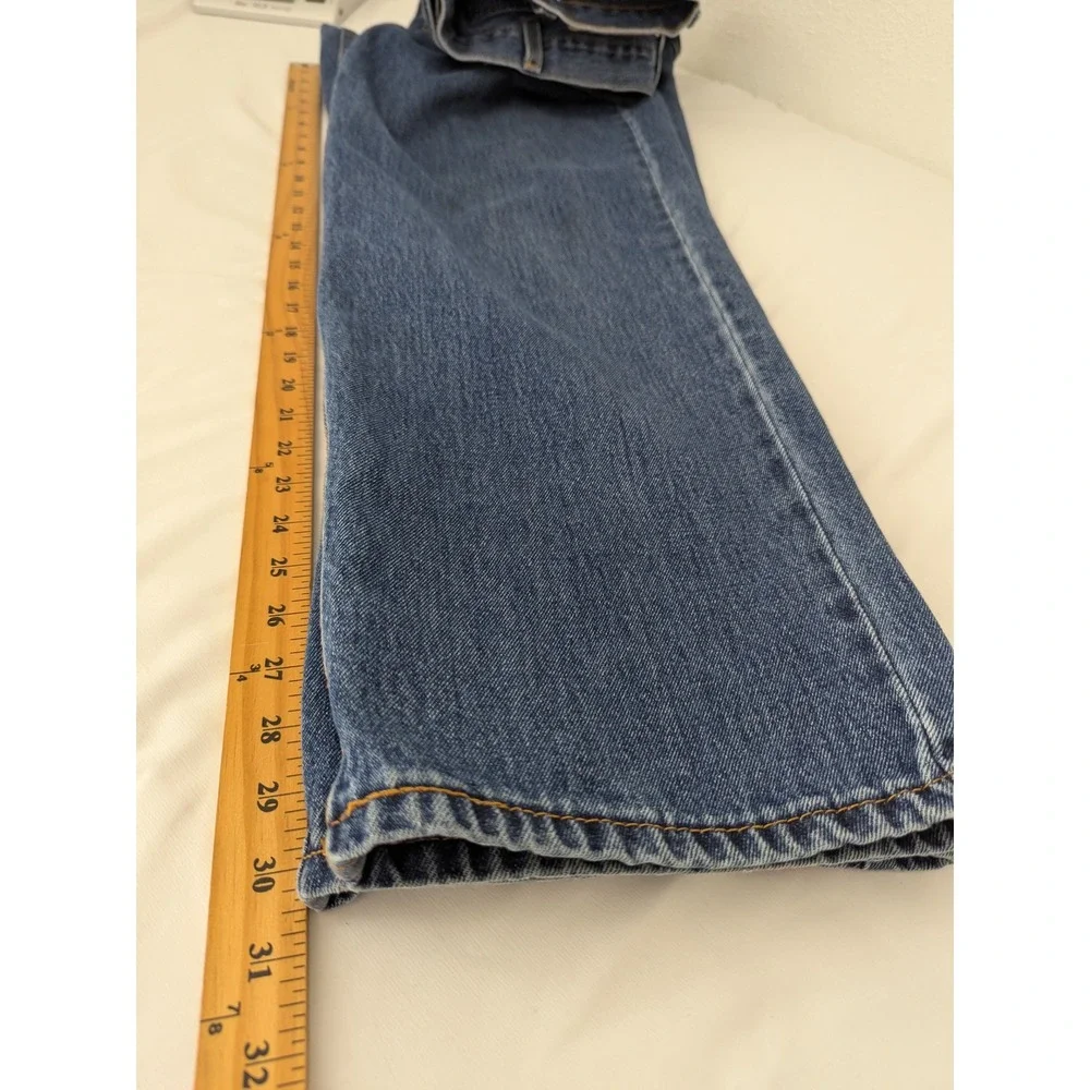 Levi Strauss 550 Mens Jeans Size‎ 40 Relaxed Fit Blue Denim Classic 100% Cotton